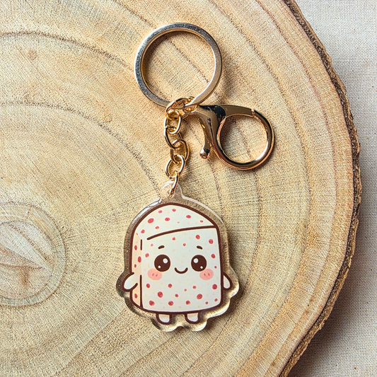 Cranberry Wensleydale | Acrylic keychain
