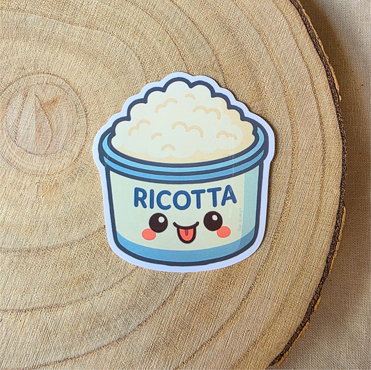 Ricotta | vinyl sticker