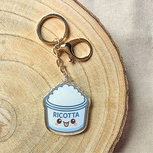 Ricotta | Acrylic Keychain