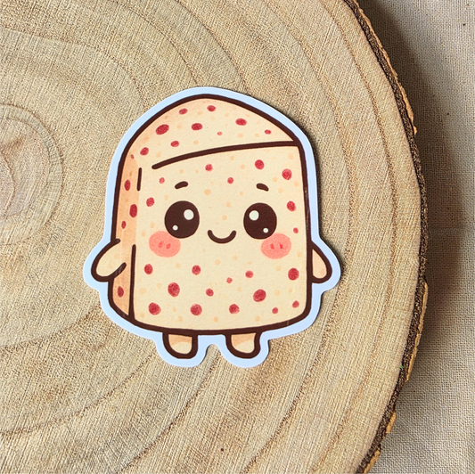 Cranberry Wensleydale | vinyl sticker